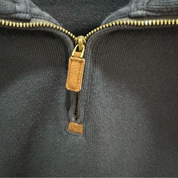 Ralph Lauren Navy Zip-Up Sweater - Picture 6 of 7